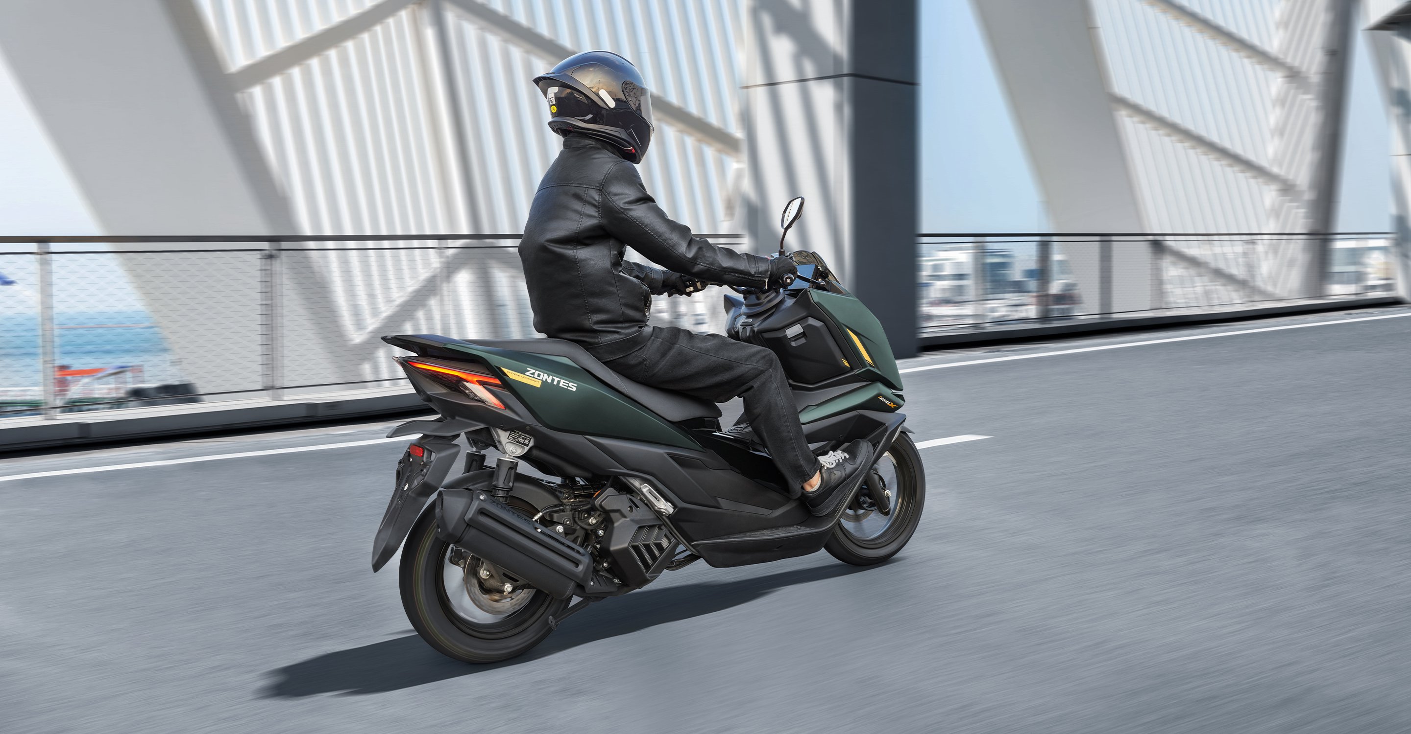 Zontes ZT150X inyección de combustible Bosch